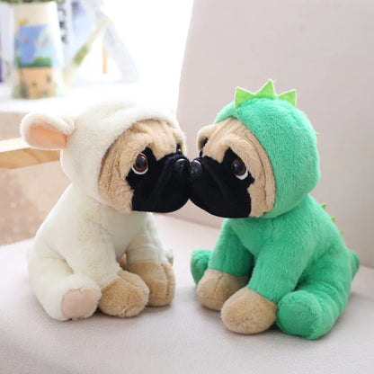 20cm Shar Pei Dog Plush Toy Figurine