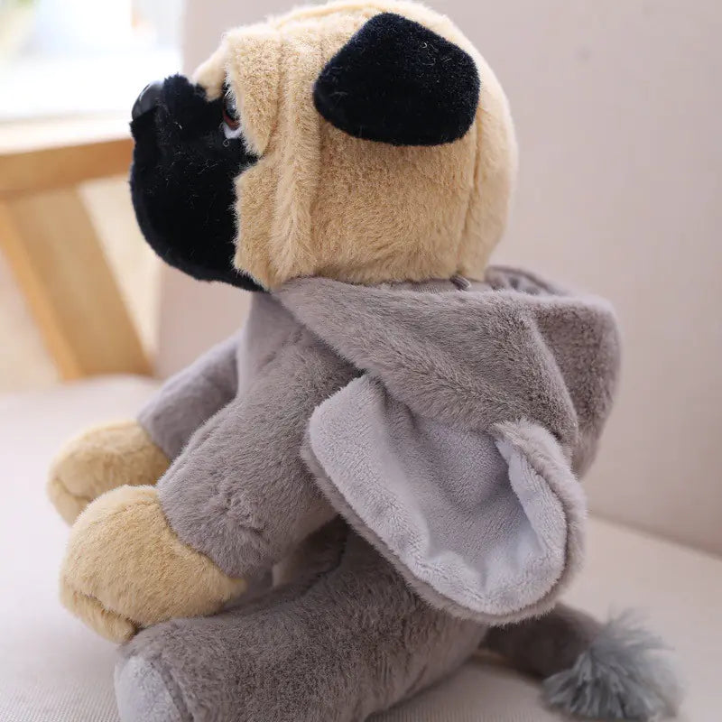 20cm Shar Pei Dog Plush Toy Figurine