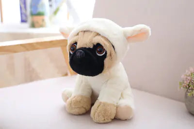 20cm Shar Pei Dog Plush Toy Figurine