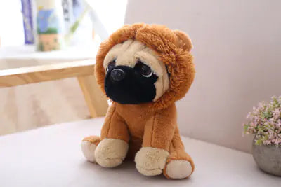 20cm Shar Pei Dog Plush Toy Figurine